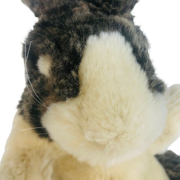 Folkmanis Baby Dutch Rabbit Hand Puppet Full Body Plush 10” Bunny Toy Animal - Picture 7 of 11